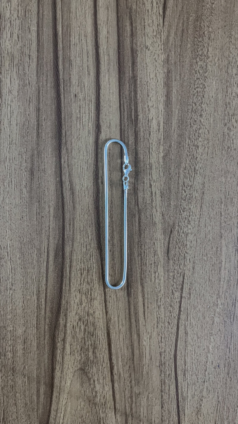 Pulseira Rabo de Rato 2mm 18cm