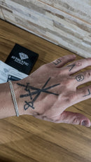 Pulseira Elo Duplo 4mm 20cm