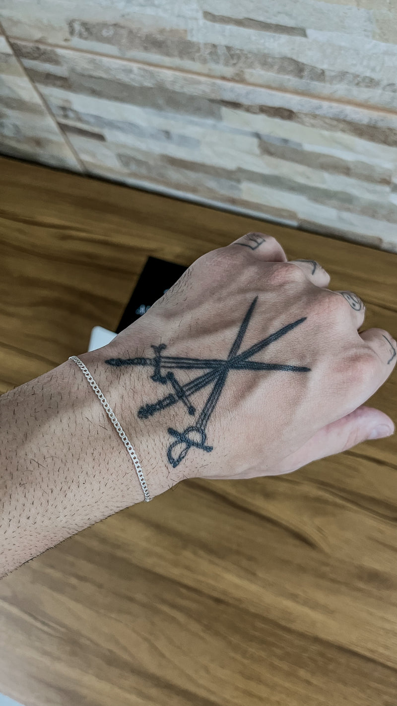 Pulseira Grumet 2mm 20cm