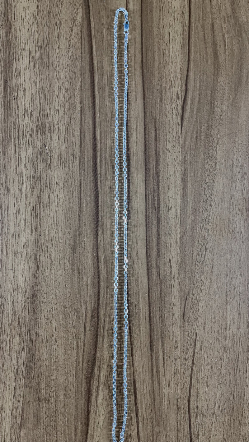 Corrente Cadeado 3mm 70cm