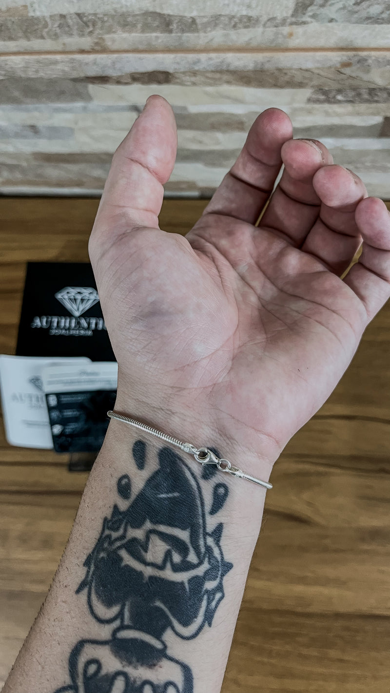 Pulseira Rabo de Rato 2mm 18cm