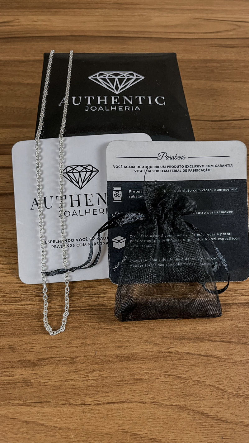 Corrente Cadeado 3mm 70cm