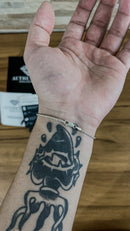 Pulseira Cordão Baiano 1mm 18cm