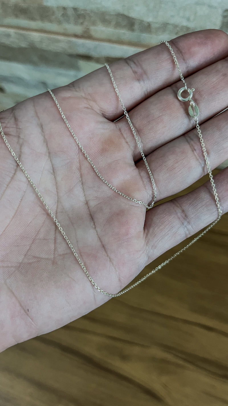 Corrente Cartier 1mm 60cm